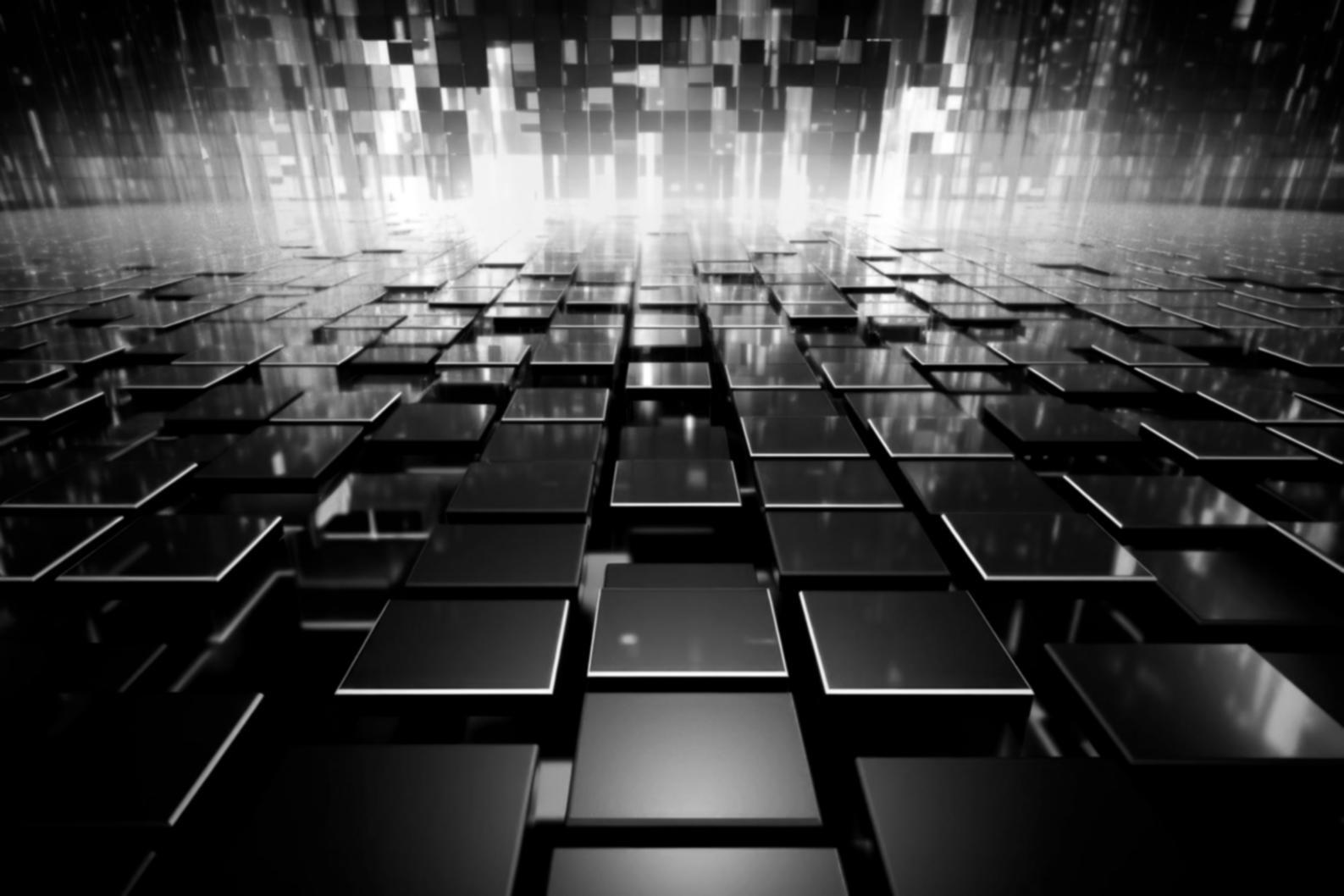 Blockchain network visualization showing secure transaction validation processes